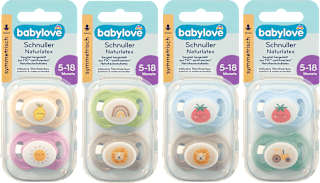 Simetrična tolažilna duda iz naravnega lateksa, 5-8m babylove nature