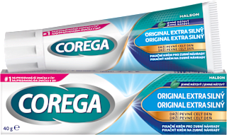 fixační krém na zubní náhrady Original extra silný COREGA