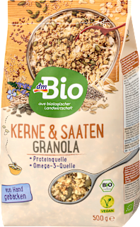 Granola bio di chicchi e semi dmBio