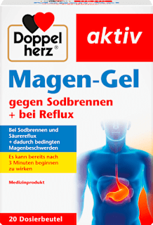 aktiv Magen-Gel gegen Sodbrennen Beutel Doppelherz