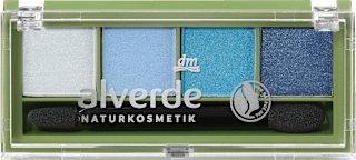 Lidschattenpalette Quattro 91 Aquatic Blue alverde NATURKOSMETIK