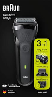elektrischer Rasierer Shave&Style Braun