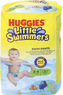 Costumini usa e getta taglia 3-4 (7-15 kg) Huggies Little Swimmers