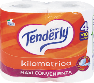 Carta igienica kilometrica 2 veli Tenderly