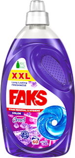 Gel za pranje obojenog rublja XXL – Color, s mirisom Ornela, 60 pranja FAKS