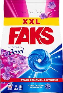 Deterdžent za pranje rublja – s mirisom Ornela, 60 pranja FAKS