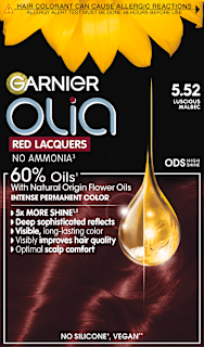 Боя за коса без амоняк, Nr. 5.52 Luscious Malbec GARNIER olia