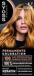 Dauerhafte Haarfarbe 8_7 Honigblond  Syoss