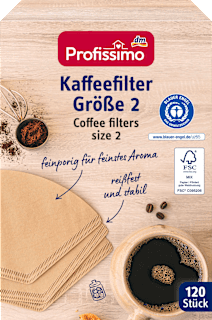 Kaffeefilter Größe 2 Profissimo