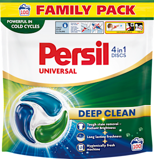Universal 4in1 Discs Deep Clean kapsule za veš, Family Pack Persil
