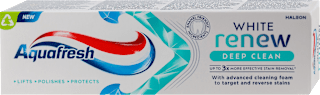 WHITE renew DEEP Clean pasta za zube Aquafresh