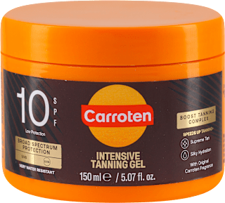 INTENSIVETANNING GEL marmelada za intenzivno tamnjenje, SPF10 Carroten