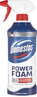 Čistiaca pena na WC a kúpeľne Power Foam Arctic Fresh Domestos