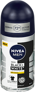 deodorant roll-on Black & White NIVEA MEN