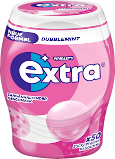 Kaugummi, Bubblemint, zuckerfrei EXTRA