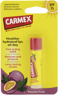 Hydratačný balzam na pery s OF 15 marakuja Carmex