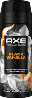 Bodyspray Black Vanilla Orange & Sandalwood Scent AXE