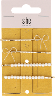 Hullámcsat gyöngyökkel és masnikkal s-he stylecollection