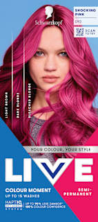 Ultra Brights Semi-permanente Tönung 93 Shocking Pink Schwarzkopf LIVE
