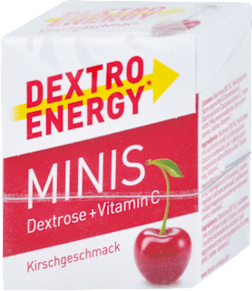 Dextróza MINIS + vitamín C, čerešňa DEXTRO ENERGY