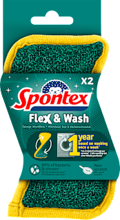 Mikrofaserschwamm Flex & Wash Spontex