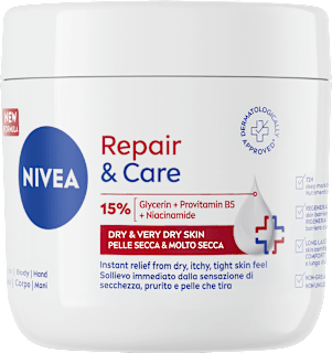 Crema corpo nutriente con niacinamide NIVEA