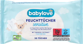 Feuchttücher sensitive babylove