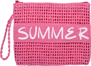 Torba za na plažo z napisom Summer v roza barvi Camomilla