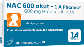 NAC 600 akut - 1A- Pharma 1A Pharma