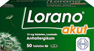 Lorano akut, 10 mg Tabletten Lorano