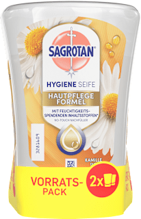 Flüssigseife No Touch Kamille Hydra Care, Nachfüllpack (2x250 ml) Sagrotan