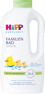 Płyn do kąpieli dla całej rodziny, od 1. dnia życia HiPP Babysanft