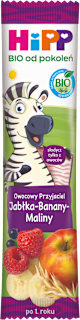Batonik Owocowy Przyjaciel Jabłka-Banany-Maliny BIO HiPP