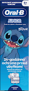 Detská zubná pasta Junior 6+ Stitch  Oral-B