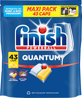 Geschirrspül-Tabs Quantum Maxi Pack Finish
