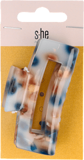 Kopča za kosu od akrila – pravokutna s-he stylecollection