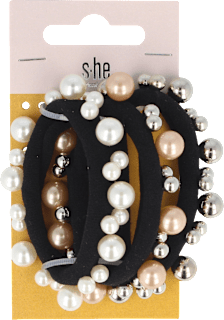 Gumice za kosu – perlice s-he stylecollection