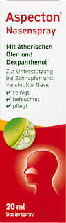 Aspecton Nasenspray ,Schnupfenspray mit Meersalzlösung zum  Einsprühen in die Nase Aspecton