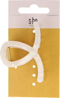 Kopča za kosu – biserno bijela s-he stylecollection