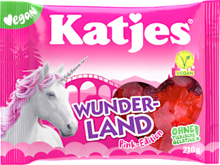 Sadni gumijevi bonboni Wunderland Pink Edition Katjes