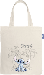 Pamučna torba Stitch & Palms Disney