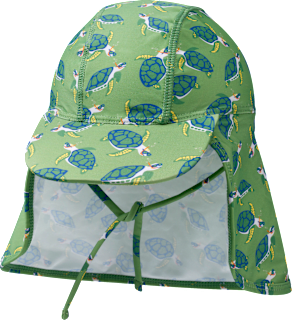 UV Bademütze mit Schildkröten-Muster, grün, Gr. 50/51 PUSBLU