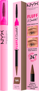 Szemöldökformázó, Fluff & Snatch! - Taupe NYX PROFESSIONAL MAKEUP