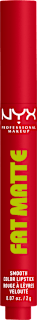 Lippenstift Fat Matte Smooth 17 Scarlet Snuggles NYX PROFESSIONAL MAKEUP