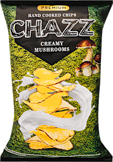 Burgonya chips, gomba ízű CHAZZ