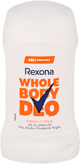 Deo stift teljes testre, friss citrus illattal Rexona