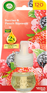 Elektromos légfrissítő utántöltő Erdei gyümölcs és barack illatal AIR WICK
