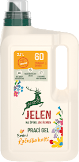 univerzální prací gel s vůní lučního kvítí JELEN