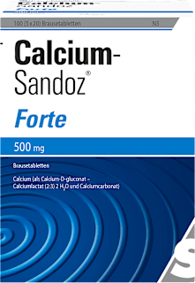 Calcium-Sandoz Forte Brausetabletten 500mg Calcium-Sandoz