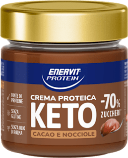 Crema proteica al cacao Keto ENERVIT